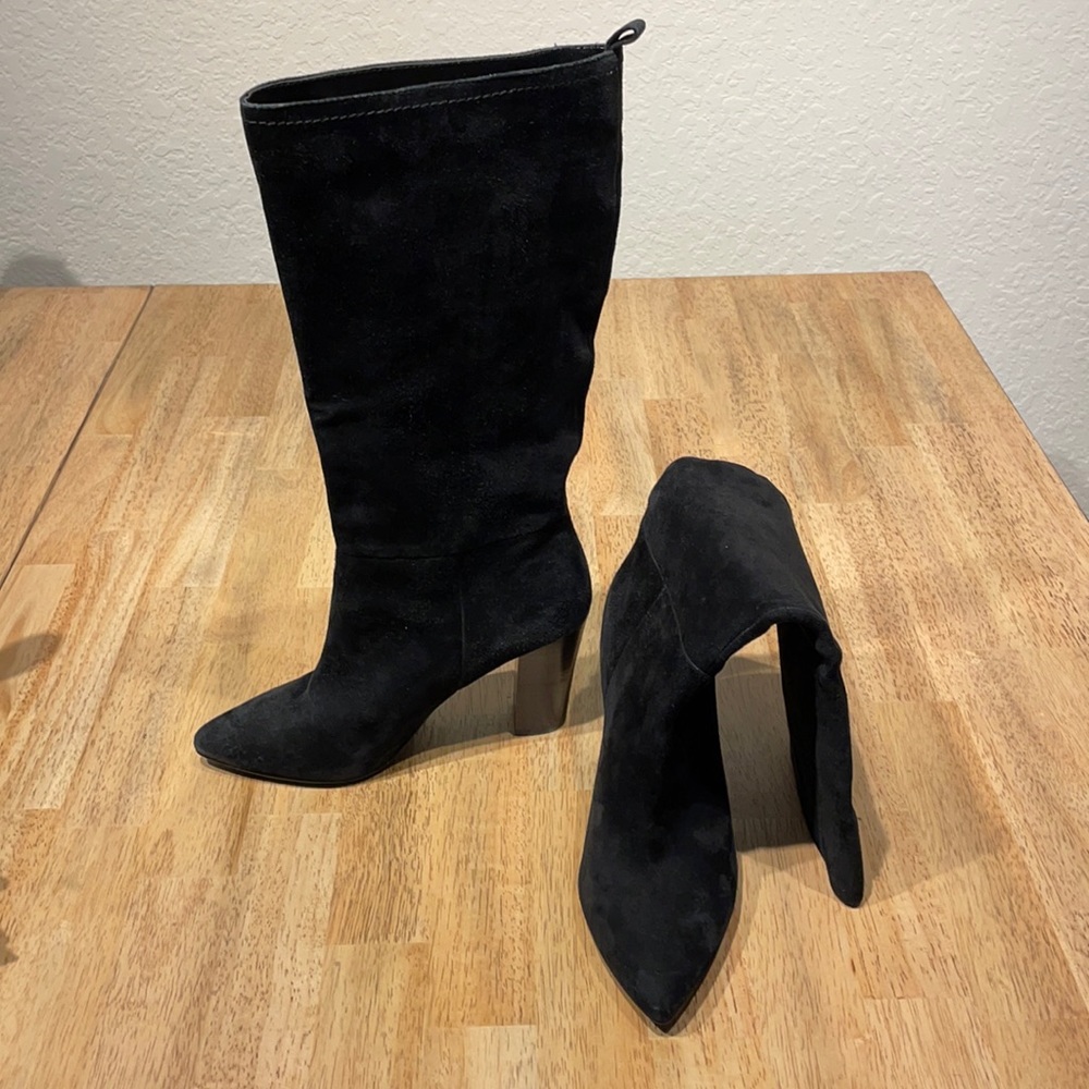 COPY - Nordstrom Treasure and Bond black suede boots